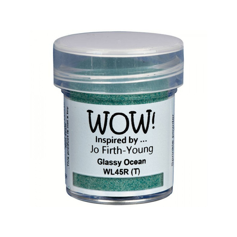 Polvos embossing WOW - Glassy Ocean - Regular Jo Firth-Young