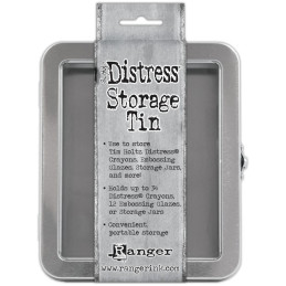 Caja de almacenaje para Distress embossing Glaze y Distress Crayons