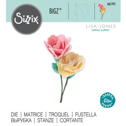 Troquel Sizzix BIGZ 3D wildflowers