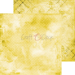 Craft O'Clock Kit de papeles "Yellow Mood" 20 x 20 cm.