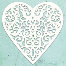 Mintay Papers Chipboard - Filigree Heart