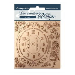 Stamperia Decorative chips - Alice Clock