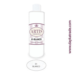 Pintura acrilica Artis - Blanco 250 ml.