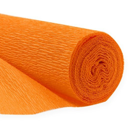 Papel Crepé - Pinocho. Color Naranja