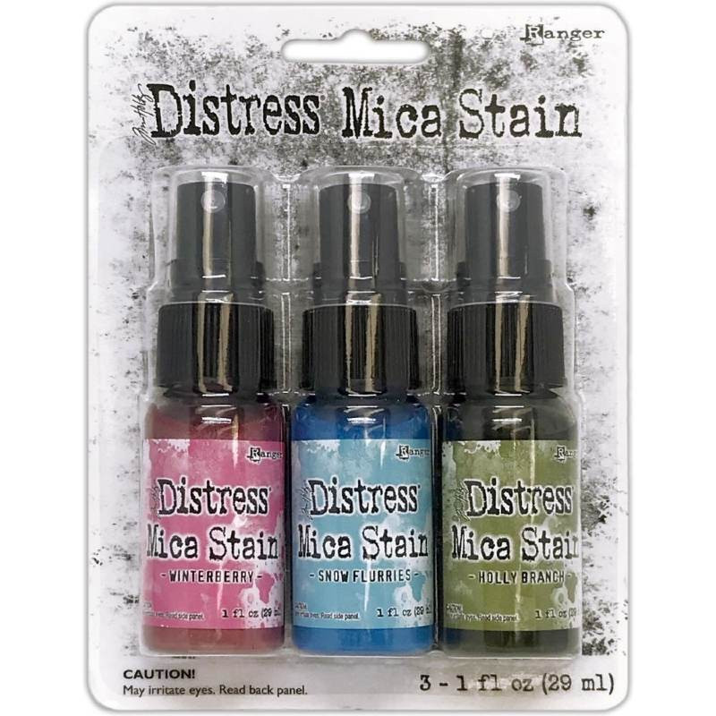 Tim Holtz Distress Mica Stain Holiday Set2