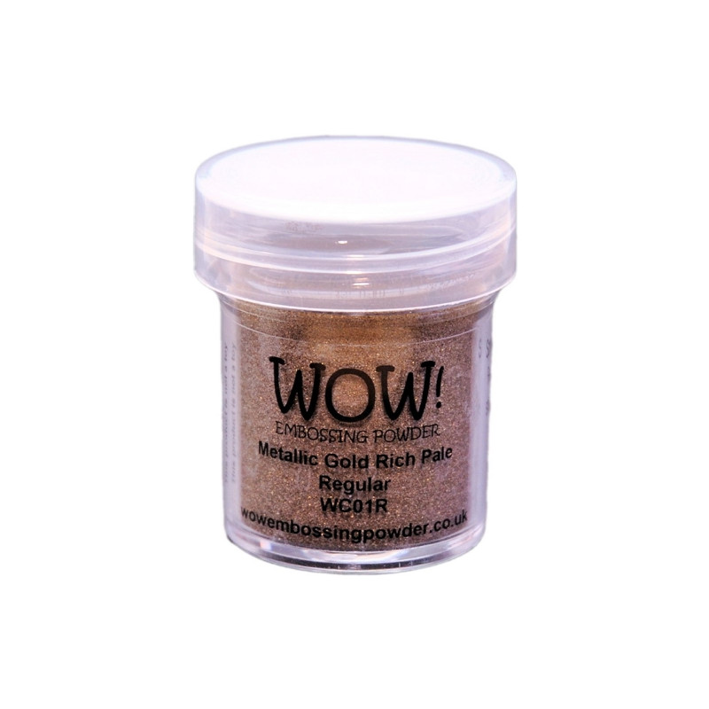 Polvos embossing WOW - GOLD RICH PALE Regular