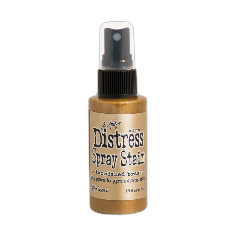 Tinta Distress spray stain - Tarnished brass