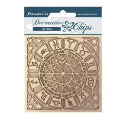 Stamperia Decorative chips - Alchemy astrologia