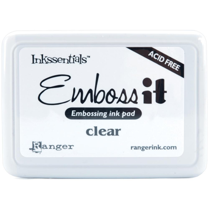 RANGER-Emboss It Clear Ink (pad). Transparente.
