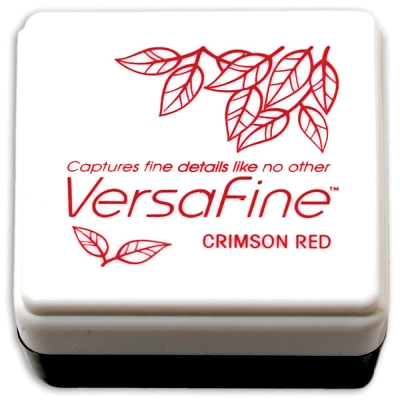 TSUKINEKO-VersaFine Small Ink Pad. Crimson Red