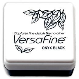 TSUKINEKO-VersaFine Small Ink Pad. Onyx black