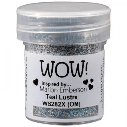 Polvos embossing WOW - Teal Lustre – X