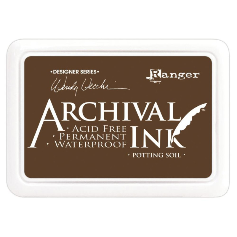 Wendy Vecchi Designer Series Archival Ink Pad. Potting Soil