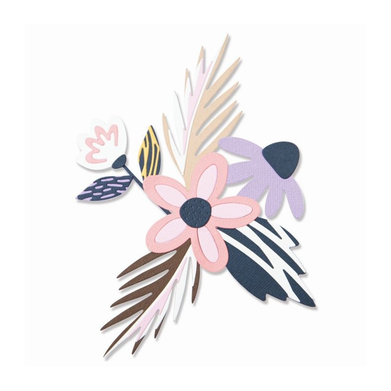 Sizzix • Kit de Troqueles Thinlits Bohemian Florals