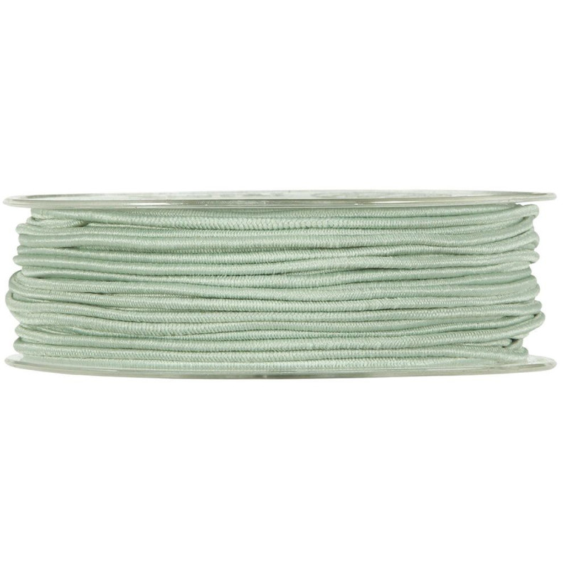 Cordón elástico Verde agua. Ancho 1,8 mm. 1 Metro