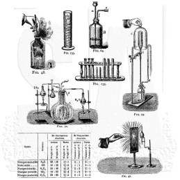 Kit de sellos de Tim Holtz - Laboratory