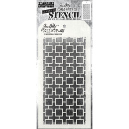 Tim Holtz Layered Stencil - Linked Square