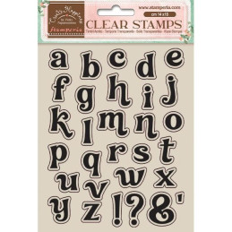 Kit de sellos acrílicos Stamperia - Create Happiness Alfabeto