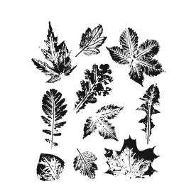Kit de sellos de Tim Holtz - Leaf Prints 2