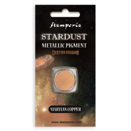Pigmento metálico stardust Martian copper by Cristina Radovan