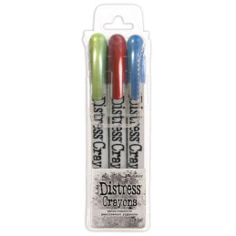 Rotuladores Distress Crayons Pearl Set Holiday 3