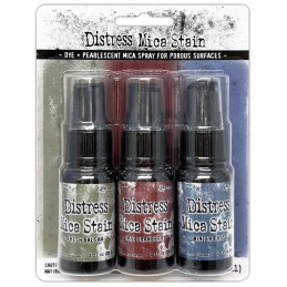 Tim Holtz Distress Mica Stain Holiday Set 3