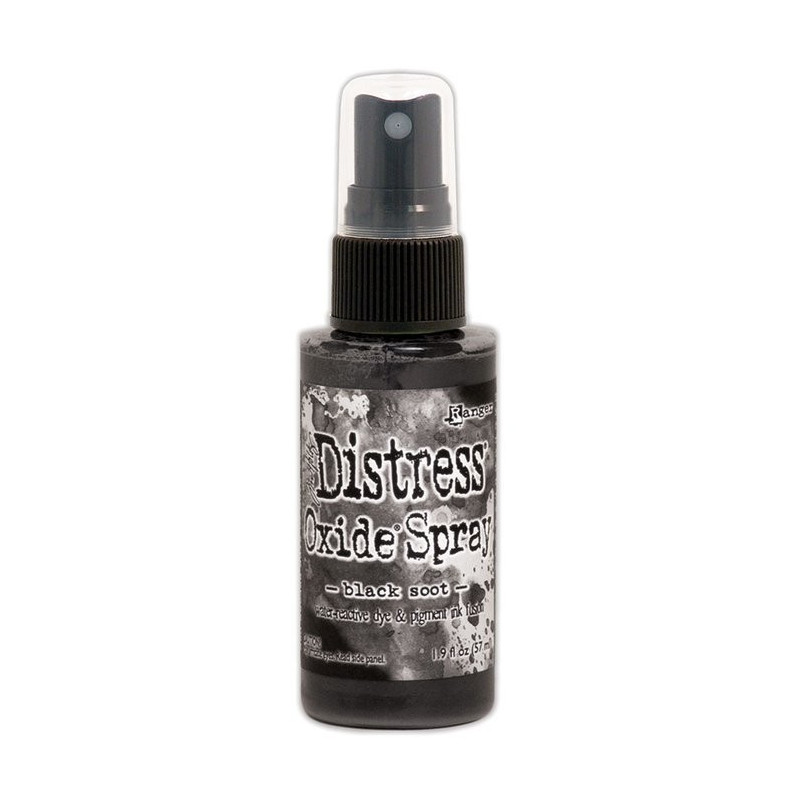 Tinta Distress Oxide Spray - Black soot