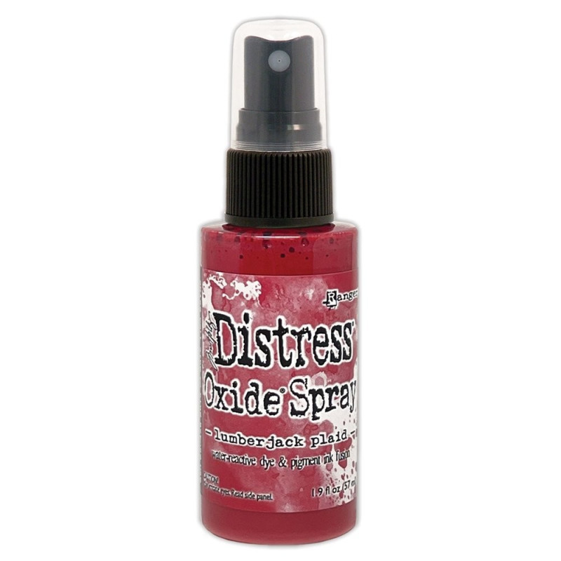 Tinta Distress Oxide spray - Lumberjack Plaid