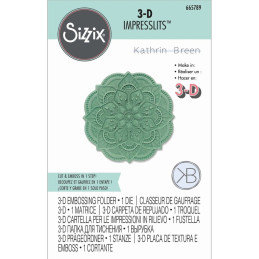 Sizzix • 3D impresslits embossing folder Adornment