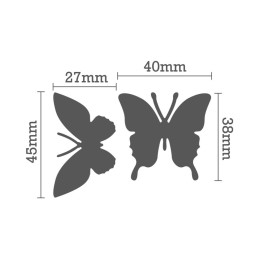 Kit de troqueles Mariposas Artis Decor