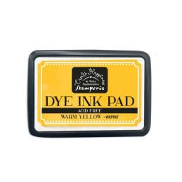 Tinta Dye Ink pad Amarillo Cálido Stamperia