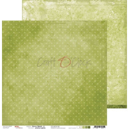 Craft O'Clock Kit de papeles "Green Mood" 30 x 30 cm.