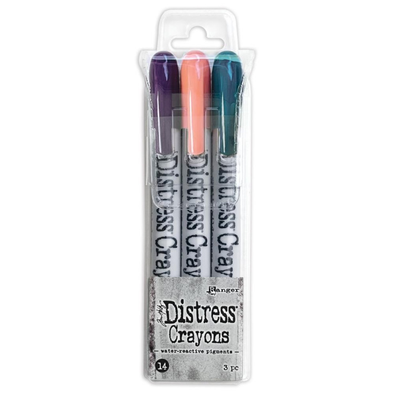 Rotuladores Distress Crayons Set 14