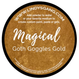 Lindy's Stamp - Pigmento Goth Goggles Gold Magical