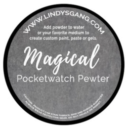 Lindy's Stamp - Pigmento Pocketwatch Pewter Magical