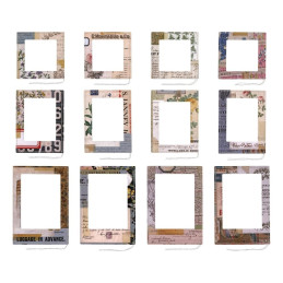 Tim Holtz Idea-Ology Layer Frames Collage