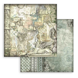 Kit de papeles de Scrapbooking 20 x 20 cm. Stamperia - Backgrounds Selection Magic Forest