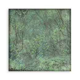 Kit de papeles Stamperia 30x30 Maxi Background selection - Magic Forest