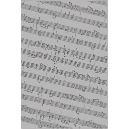 Carpeta de embossing 3D Sizzix - Musical Notes