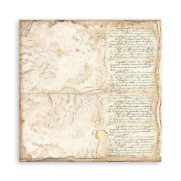 Kit de papeles de Scrapbooking 20 x 20 cm. Stamperia - Backgrounds Selection Vintage Library