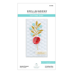 Kit de troqueles Sealed Flowers - Spellbinders