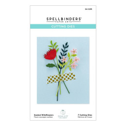 Kit de troqueles Sealed Wildflowers - Spellbinders