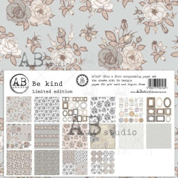 Kit de papeles ABstudio - "Be Kind"