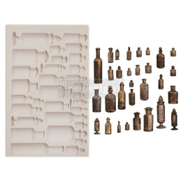 Finnabair Decor Moulds - Apothecary Bottles
