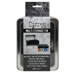 Caja de almacenaje para Distress Paint, reinkers y mini sprays