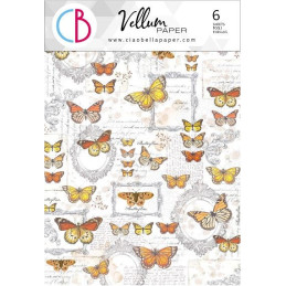 Vellum Enchanted Land Paper Patterns A4 - 6 pzs.