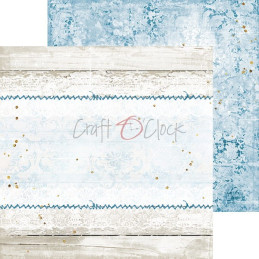 Craft O'Clock Kit de Basic Papers Forever Blue 20 x 20 cm.
