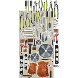 Craft O'Clock Kit de papeles Extras Set Hobby & Party Clang & Dirt 15.5 x 30.5 cm.