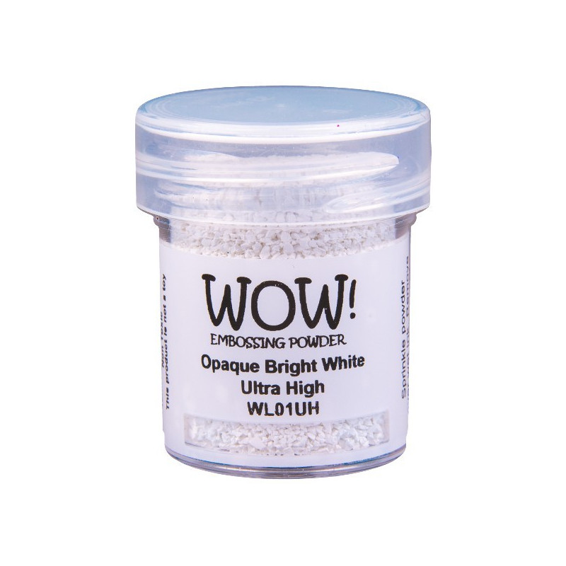 Polvos embossing WOW White Puff Ultra High