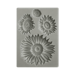 Moldes de Silicona Sunflower Art sunflowers - Stamperia